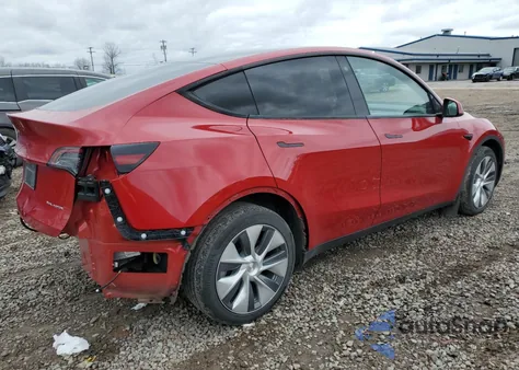 2023 Tesla Model Y from USA, damaged, VIN 7SAYGDEE1PA122064